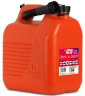 BIDON CARBURANTE CON CANULA NARANJA 10lt 602351 TAYG