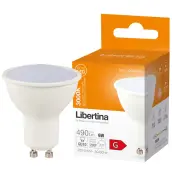 LAMPARA LED DICROICA 6w GU10 3000K 200621050 LIBERTINA