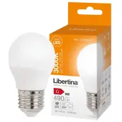 LAMPARA LED ESFERICA 6w E27 3000K 490Lm 200690075 LIBERTINA