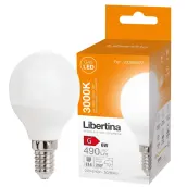 LAMPARA LED ESFERICA 6w E14 3000K 490Lm 200690072 LIBERTINA