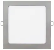 DOWNLIGHT LED 20w EMPOTRABLE CUADRADO NIQUEL 6000K LM5521 LEDME