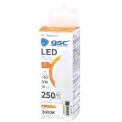 LAMPARA LED VELA 3w E14 3000K 200695012 GSC