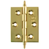 CAJA 20 BISAGRAS LATON PULIDO 60x40mm MOD.1003 3007 AMIG