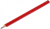 PAQ. 12 LAPIZ CARPINTERO OVAL PLANO 180mm