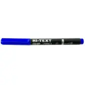 ROTULADOR PERMANENTE AZUL FINO 0,6-1,2mm 780 HI-TEXT