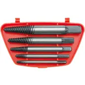 JUEGO 5 EXTRACTORES DE TORNILLOS 3,3-19mm 24000 VOREL