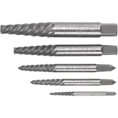 JUEGO 5 EXTRACTORES DE TORNILLOS 3,3-19mm 14A110 TOPEX