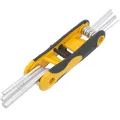 JUEGO 8 LLAVES ALLEN NAVAJA CROMO VANADIO 1,5-8mm TOPEX 56506 VOREL
