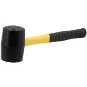 MAZA GOMA NEGRA MANGO FIBRA 500gr 33555 VOREL
