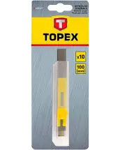 BLISTER 10 RECAMBIO HOJA RASQUETA PROF 100mm 18B527 TOPEX