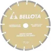 DISCO DIAMANTE BASIC LASER SEGMENTADO 115mm 50711 BELLOTA
