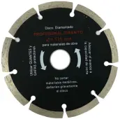 DISCO DIAMANTE MAT. DUROS 115mm GRANITO SEGMENTADO SP115