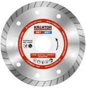 DISCO DIAMANTE TURBO 115mm CONTINUO KRT083100 KREATOR