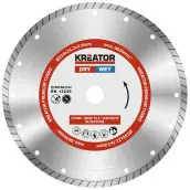 DISCO DIAMANTE TURBO 230mm CONTINUO KRT083102 KREATOR