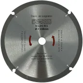 DISCO TUNGSTENO CORTE MADERA PARA RADIAL CDM-230mm