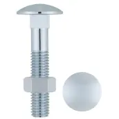 CAJA 200 TORNILLO M7x35mm DIN 603 ZINCADO
