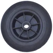 RUEDA CARRETILLA ALMACEN GOMA MACIZA 868-200mm