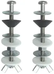 BOLSA 2 TORNILLO HIERRO SUJECCION TAZA-TANQUE 95mm 09022