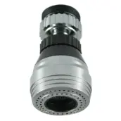 ATOMIZADOR GRIFO CROMO CORTO 2 POSICIONES M24-H22 00730 CIS
