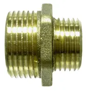 MACHON DOBLE REDUCIDO LATON 1/2´-3/8´ 7841