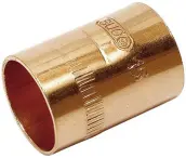 BOLSA 10 MANGUITO UNION COBRE H-H 270Cu 15mm CU02084