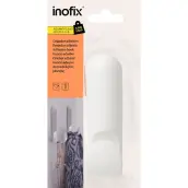 BLISTER 1 PERCHA ADH. BLANCA 111x31mm 2181-2- INOFIX