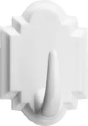 BLISTER 2 PERCHAS BLANCA 2061-3 de 45x32mm INOFIX