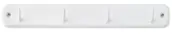 PERCHA 4 GANCHOS HOGAR LACADA BLANCA 230x32mm 3084-2 INOFIX