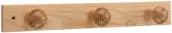 PERCHA MADERA NATURAL 3 POMOS 3773-8- INOFIX