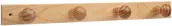 PERCHA MADERA NATURAL 4 POMOS 3774-8- INOFIX