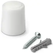 BLISTER 2 TOPES PUERTA C/TORNILLO BLANCO 3040-2+ INOFIX