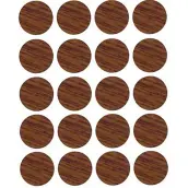 BLISTER 20 TAPON TAPATORNILLOS ADH. NOGAL 13mm 90915