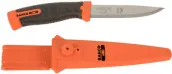 CUCHILLO MULTIUSO BIMATERIAL INOX C/FUNDA 2446 BAHCO