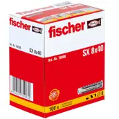CAJA 100 TACOS FISCHER SX 8x40mm