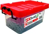BOX 750 TACOS SX PLUS 8X40mm 568733 FISCHER