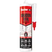 CARTUCHO ADHESIVO SELLADOR 290ml POLIMERO MS SOLUCION TOTAL CRISTAL 570951 FISCHER