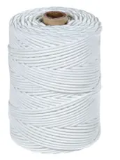 ROLLO 200mt CORDON TRENZADO RIEL 3mm