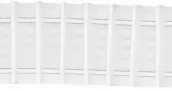 CAJA 100mt CINTA CORTINA FRUNCIR 70mm BLANCA 1661061