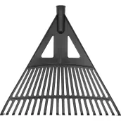 ESCOBA JARDIN PLASTICO 43cm 20 PUAS SIN MANGO 35790 FLO