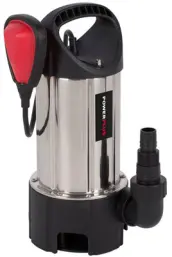 BOMBA AGUA SUCIA SUMERGIBLE INOX 400w POWEW67912 POWERPLUS