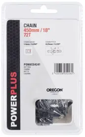 RECAMBIO CADENA MOTOSIERRA 45cm POWACG4241 POWERPLUS OREGON