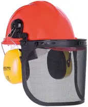 KIT DESBROZADORA FORESTAL CASCO-PANTALLA-AURICULARES 2088-KF STEELPRO