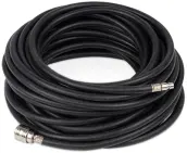 MANGUERA AIRE GOMA 10mt CONEXION RAPIDA UNIV. POWAIR0203