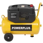 COMPRESOR SIN ACEITE 24lt 1200w 1.5Hp POWX17250 POWERPLUS