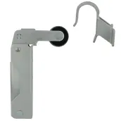 RETENEDOR PUERTA HIDRAULICO PLATA mod.1 6499 AMIG