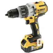 TALADRO PERCUTOR BRUSHLESS 18V XR 2 BAT 5Ah 95Nm DCD996P2 DEWALT