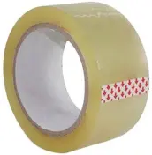 ROLLO PRECINTO ACRILICO 66mt x48mm TRANSPARENTE PPA