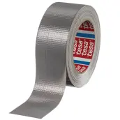 ROLLO CINTA AMERICANA 25mt x 50mm PLATA BASIC TESA