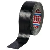 ROLLO CINTA AMERICANA 25mt x 50mm NEGRA BASIC 4610 TESA