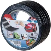 MINI ROLLO CINTA AMERICANA 10mt x50mm NEGRA GSC GEKO